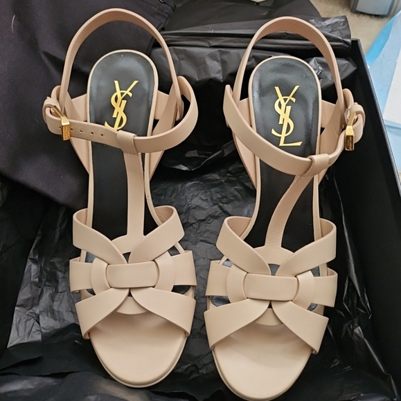 Ysl tribute heeled sandal - Picture 7 of 7